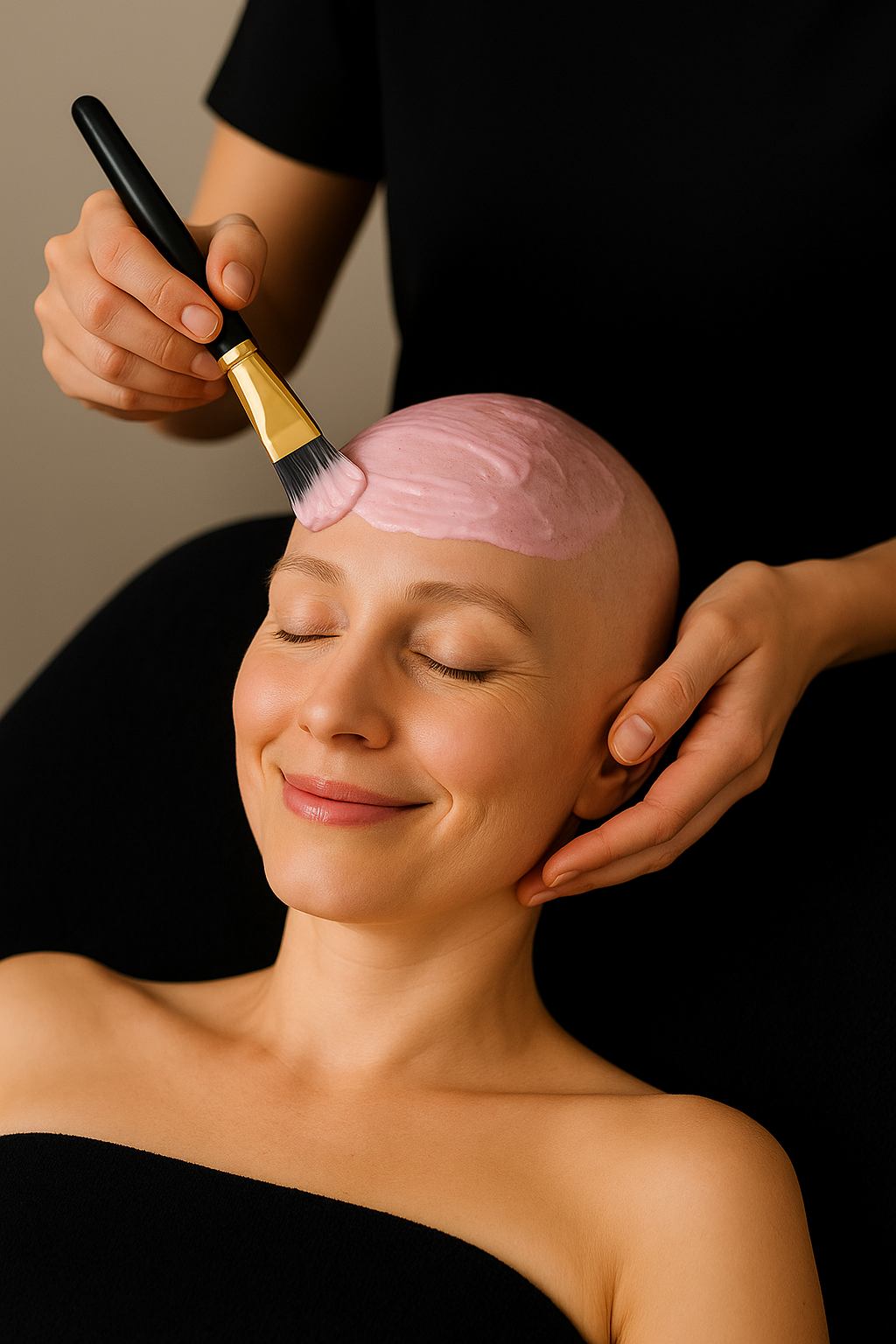 Tratamiento calmante para cuero cabelludo sensible en IMI Málaga